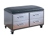 Powell Monster 4-Drawer Mobile Bench
