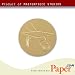 Masterpiece Gold Graduation Foil & Embossed Seal - 24 Seals