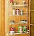 Rev-A-Shelf 565-10-52 Door Mount Spice Rack - Wire-White