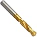 YG-1 D4147 High Speed Steel Screw Machine Drill Bit, TiN Finish, Straight Shank, Slow Spiral, 135 Degree, N Size, 2-13/16" Length (Pack of 1)