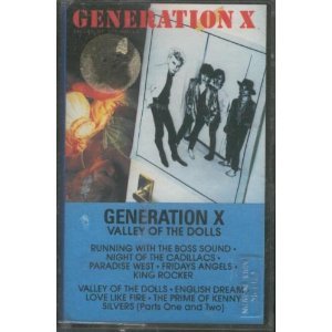 Valley of Dolls by Generation X and Generation (Audio Cassette - 1990)