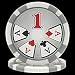Best Quality High Roller Poker Chips - 11.5 Gram - w/ Denominations