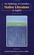 An Anthology of Canadian Native Literature in English