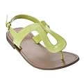 Women's Merona&reg; Eleora Flat Sandals - Green Patent