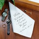 Gift for Dad on Wedding Day Handkerchief