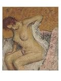 After the Bath Art Giclee Poster Print by Edgar Degas, 24x32