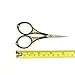 JubileeYarn Sun Motif Embroidery Craft Scissors - Black - 1 Pair