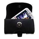 Horizontal Leather Case with Belt Clip/Loop for the Motorola L2