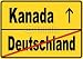 Wallmonkeys Peel and Stick Wall Decals - Leben Und Arbeiten in Kanada - Removable Graphic