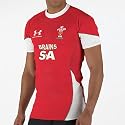 Under Armour Mens Wales Heatgear Home Jersey Red/White