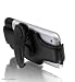 Macally Leather Swivel Holster and Stand Case for iPhone 1G (Black)