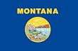 Valley Forge Nylon Montana State Flag measures 3-Foot x 5-Foot