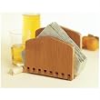 Lipper Bamboo Collection Adjustable Napkin Holder