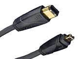 Monster Cable FL300 FireLink 300 IEEE 1394 Digital Audio/Video Connection, 4 Pin to 6 Pin (4 M)