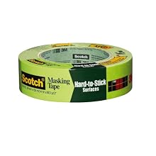 3M 2060 Scotch Masking Tape for Hard-to-Stick Surfaces, 1.5-Inch x 60-Yard, 1-Pack