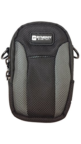 Olympus Stylus Tough TG-850 Digital Camera Case Medium Point & Shoot Digital Camera Case, Black / Grey - Replacement by Synergy