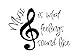 Music is What Feelings Sound Like Vinyl Wall Decal
