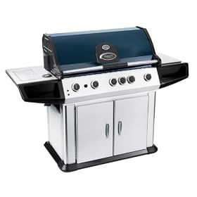 Vermont Castings VM658KN 5-Burner Natural Gas Grill, with Side Burner and Rotisserie from Gas Grills