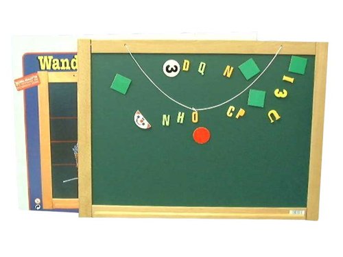 Childrens Toyshop  Spielwaren : Beluga 30036 Wandtafel mit Holzrahmen für Kreide oder Magnet-Buchstaben, 73 x 54 cm