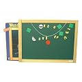 Beluga 30036 Wandtafel mit Holzrahmen f�r Kreide oder Magnet-Buchstaben, 73 x 54 cm