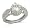 Antique Style Cubic Zirconia Engagement Ring