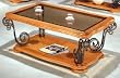 Coffee Table in Antique Silver and Gold By Coaster Furniture