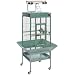 Prevue Pet Products Wrought Iron Select Bird Cage 3151SAGE Sage Green, 18-Inch by 18-Inch by 57-Inch