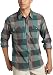Ezekiel Young Men's Chuck Flannel Shirt,Grey,Small
