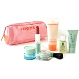Clinique Travel Set Orange Bag # 400 8 Piece Kit