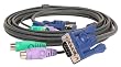 Iogear G2L5003P 10-Feet PS/2 KVM Combo Micro Cable