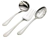 Gorham Melon Bud 3-Piece Stainless Steel Flatware Hostess Set