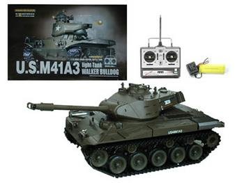Buy RC US M41A3 Walker Bulldog Tank That Shoots BB’s 1:16