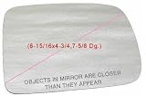 02-05 HONDA CR-V crv MIRROR GLASS RH (PASSENGER SIDE) SUV, (6-15/16 x 4-3/4, 7-5/8 Dg.), Convex (2002 02 2003 03 2004 04 2005 05) H471163 76203S10A01