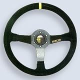 Sparco (015R345MLN) 345 Steering Wheels - 350mm Leather - Black