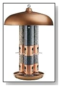 Perky Pet 7103 2 Copper Triple Tube Bird Feeder