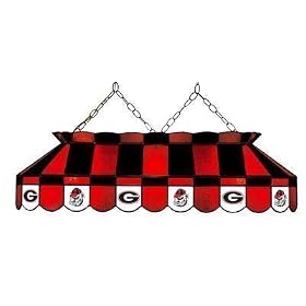 Georgia Bulldogs 40 Full-size Pool Table Lamp NCAA College Athletics