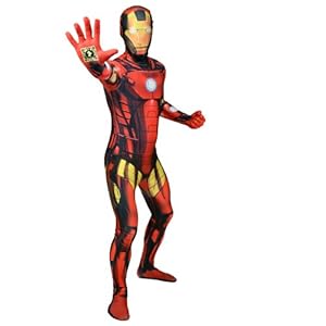 Morphsuits Iron Man Zappar Morphsuits (XXL)