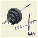 110 lb. Regular Weight Set (non-olympic)