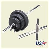 110 lb. Regular Weight Set ( non - olympic ) - B0007853VQ