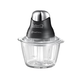 Russell Hobbs Marco Pierre White 14337 Mini Processor With Glass Chopping Bowl (Black)