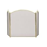 Outdoor Living : UniFlame 3 Fold Solid Brass Screen (34x48)