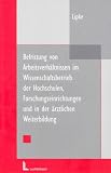 Produkt-Bild: Befristungen von Arbeitsverh&auml;ltnissen im Wissenschaftsbetrieb der Hochschulen, Forschungseinrichtungen und in der &auml;rztlichen Weiterbildung