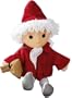 HEUNEC 648975� - Sandmann Puppe mit Vinylkopf und Umhang, 20 cm