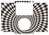 Slick Skin for 5th Generation iPod Video - Black/ White Warp