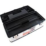 ステンレス工具箱 585×280×255mm SSC-580W/ツールボックス/パーツケース【SK11】