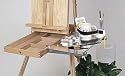 Full French Easel with Right Hand Shelf Helper