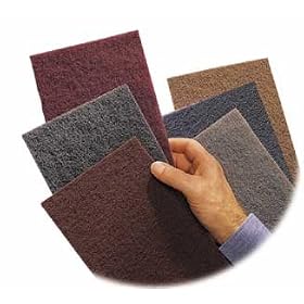 METAL FINISHING BUFFING PAD SCOTCH BRITE ULTRA FINE BOX OF 20