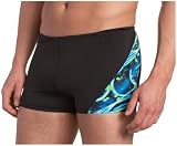 Speedo Men s Xtra Life Lycra Galaxy Spliced Square Leg Performance Swimsuit