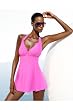 Newport One-Piece Halter Control Swimsuit Dress by Shape fx