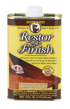 Howard RF3016 Restor-A-Finish, 16-Ounces Golden Oak